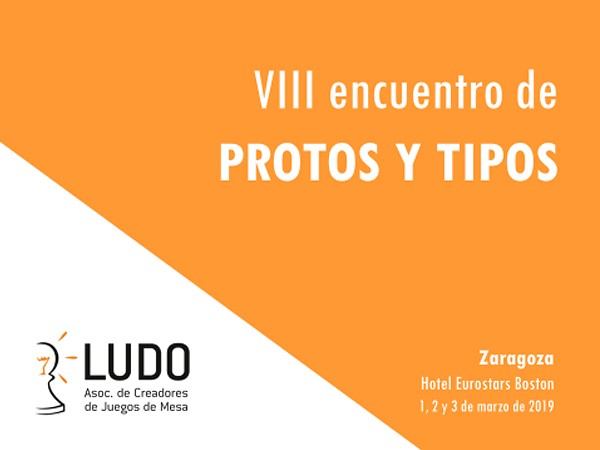 Celebraremos la 8ª edición de Protos y Tipos los días 1, 2 y 3 de marzo en Zaragoza