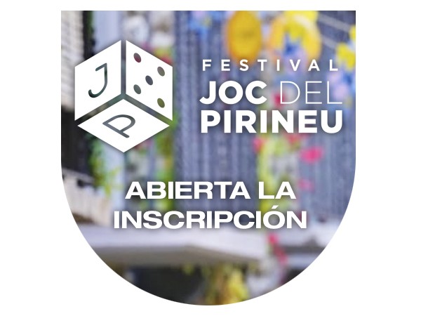 Abierta la inscripción al Festival del Joc del Pirineu 2025