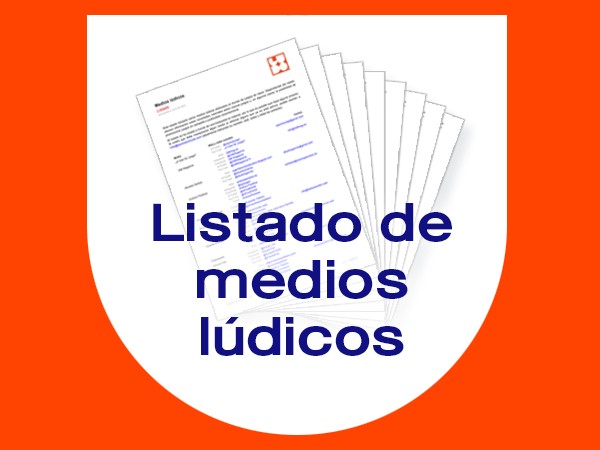 Listado de medios lúdicos