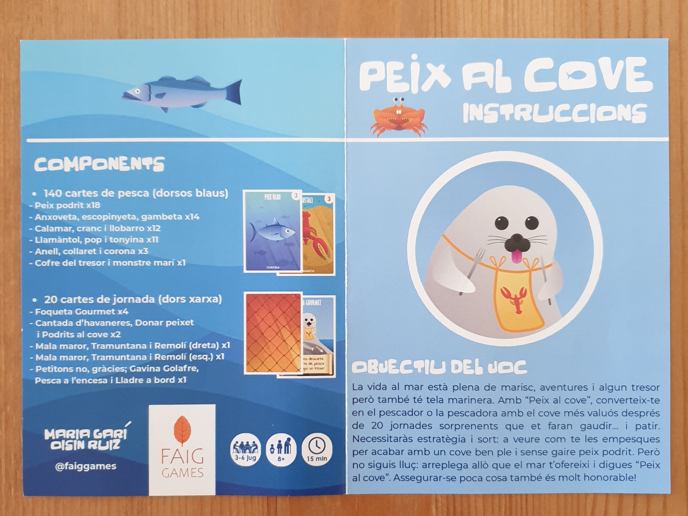Peix al cove